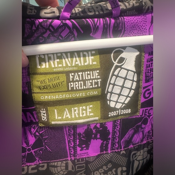 GRENADE FATIGUE PROJECT SNOW JACKET - Picture 5 of 13